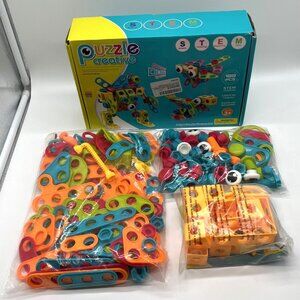 Puzzle Creative Geometry Design Screws Replacement Extra Pieces STEM Building